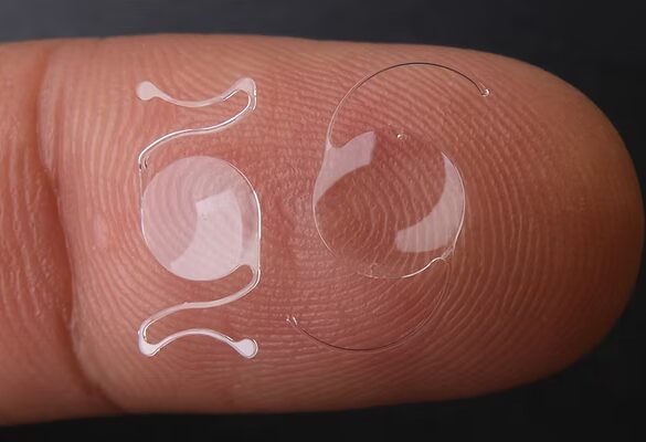 Intraocular Lens Implants up close